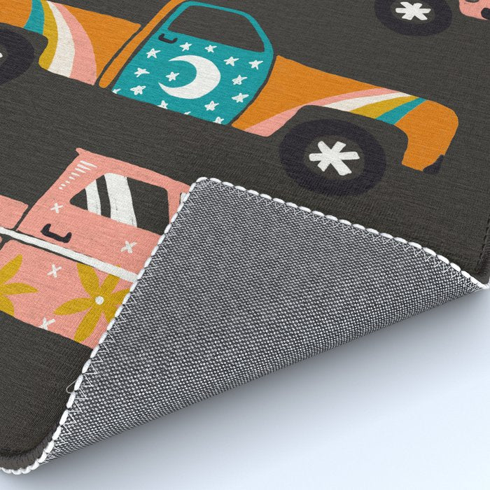 Retro Roads - Charcoal Rug Gallery Image 4