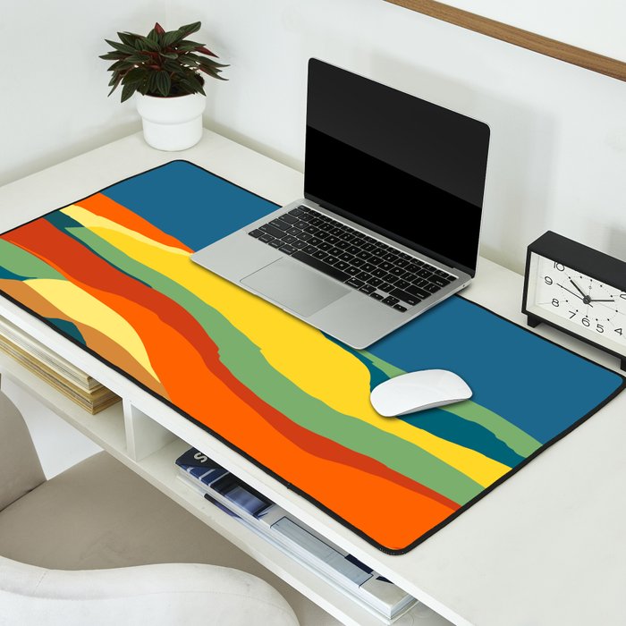 Moving earth Desk Mat Gallery Image 2