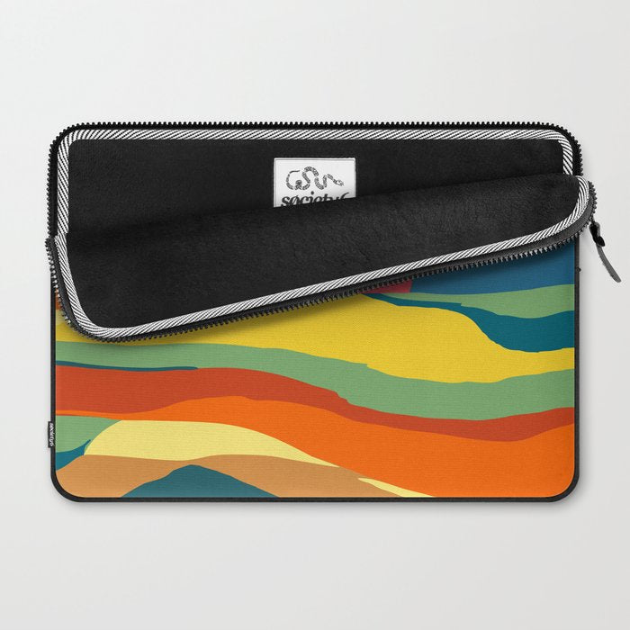 Moving earth Laptop Sleeve Gallery Image 2