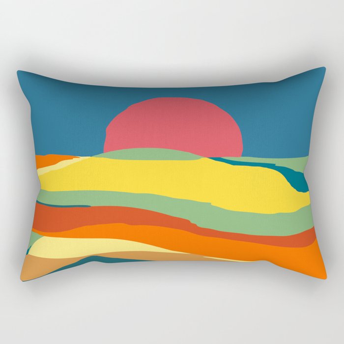 Moving earth Rectangular Pillow Gallery Image 2