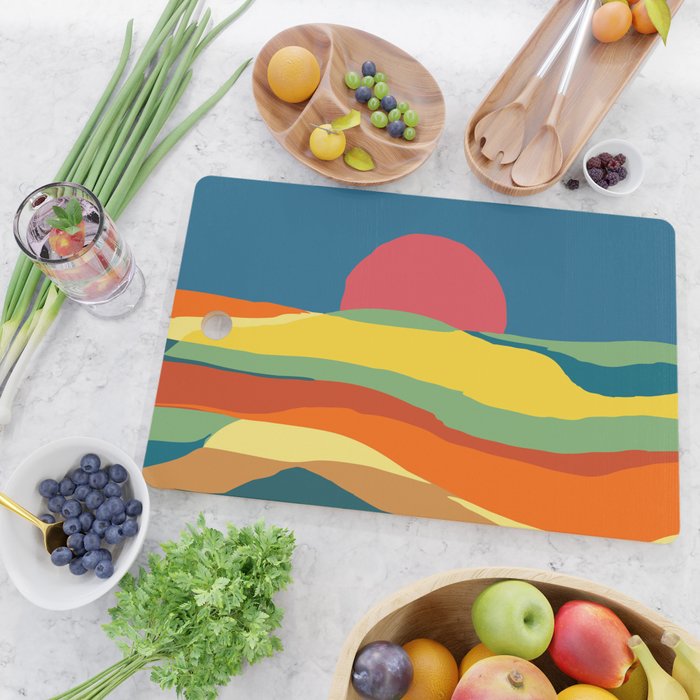 Moving earth Cutting Board Gallery Image 2