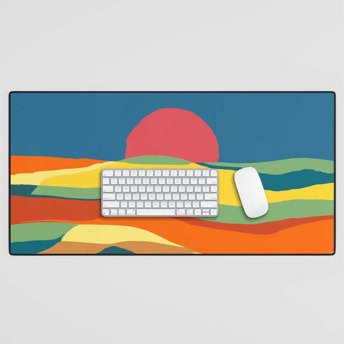 Moving earth Desk Mat Gallery Image 1