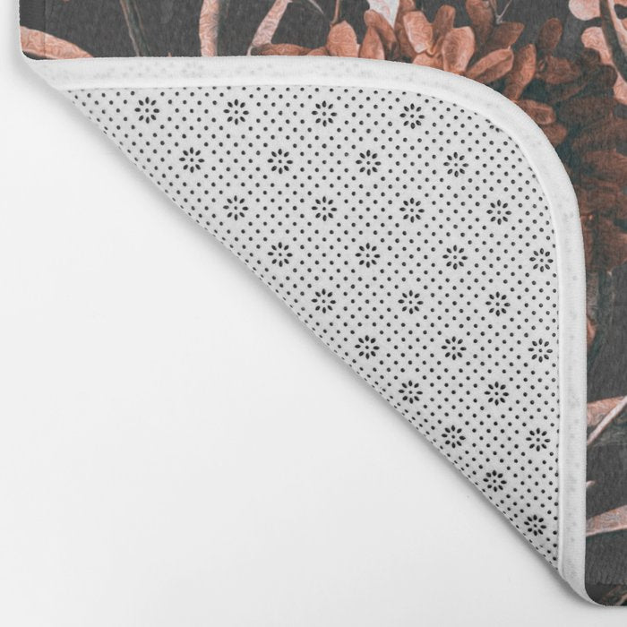 Autumn Winter Flowers V Bath Mat Gallery Image 2