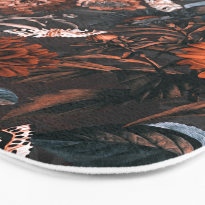 Autumn Winter Flowers V Bath Mat Gallery Image 3