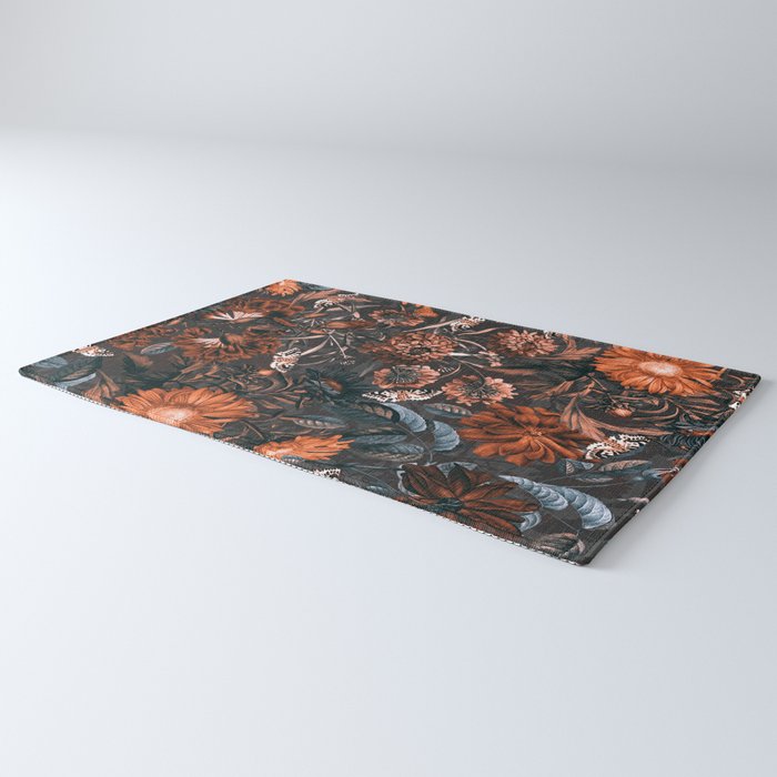 Autumn Winter Flowers V Rug Gallery Image 3