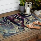 Metallic Ocean II Outdoor Rug Gallery Image 2