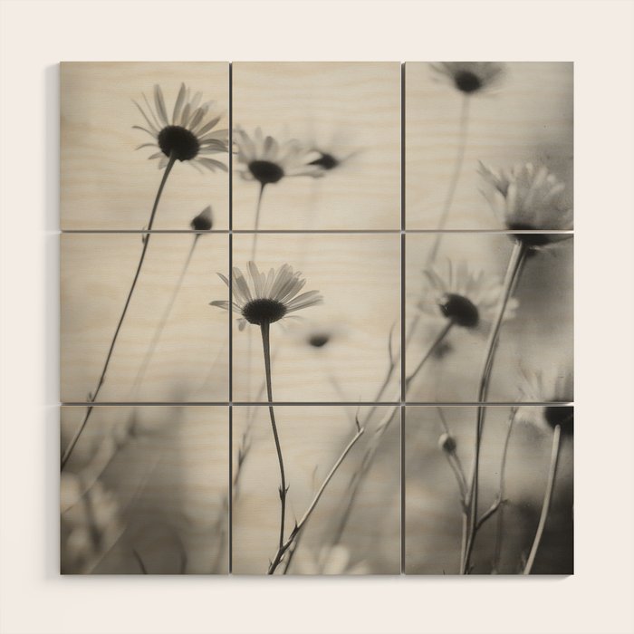 Whispers in Bloom I Wood Wall Art Gallery Image 1