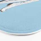 These Boots - Glitter Blue Landscape Bath Mat Gallery Image 3