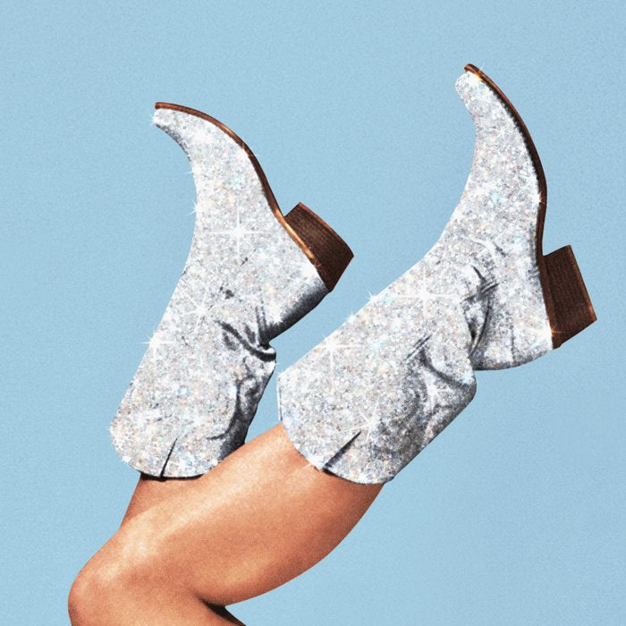 These Boots - Glitter Blue Landscape Coffee Mug Gallery Image 2