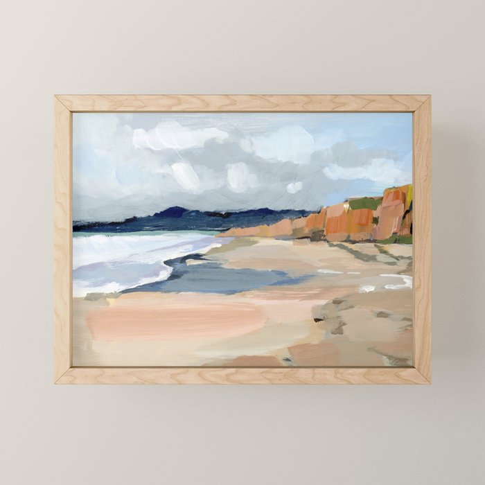 Half Moon Bay Mini Art Print Gallery Image 1