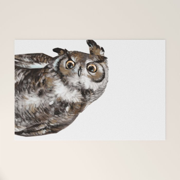 Owl Welcome Mat Gallery Image 1