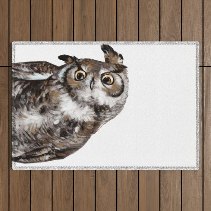 Owl Outdoor Rug Gallery Image 1