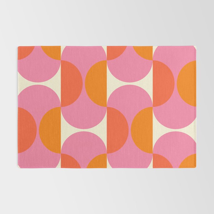 Capsule Sixties Retro with white background Rug Gallery Image 2