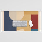 geometric abstract 188 Desk Mat Gallery Image 1