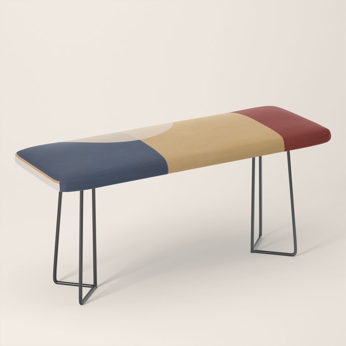 geometric abstract 188 Bench Gallery Image 1