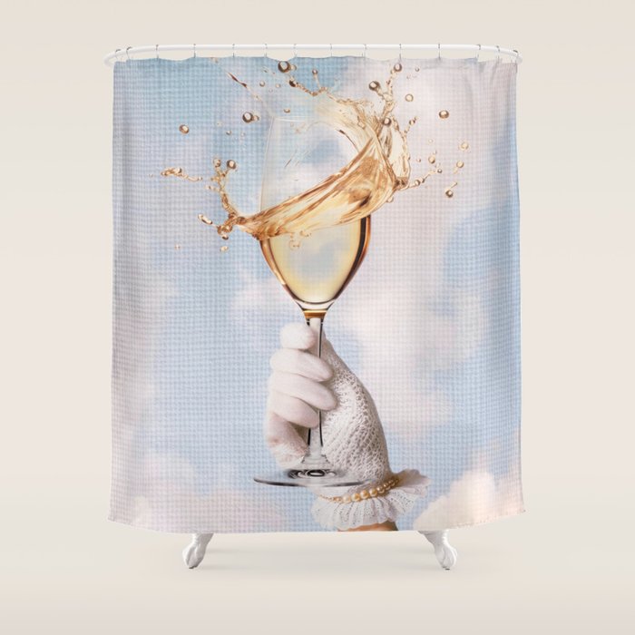 Golden Girl Shower Curtain Gallery Image 1