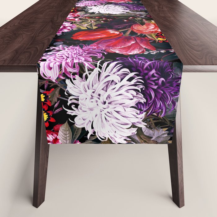EXOTIC GARDEN - NIGHT XIX Table Runner Gallery Image 1