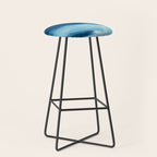 Believe: a minimal, abstract painting in white and blue by Alyssa Hamilton Art  Stool Gallery Image 1