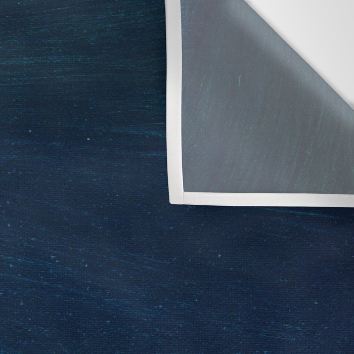 Believe: a minimal, abstract painting in white and blue by Alyssa Hamilton Art  Wall Tapestry Gallery Image 3