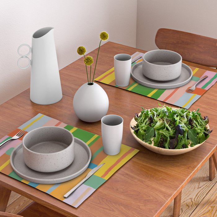 Stripes Placemat Gallery Image 2