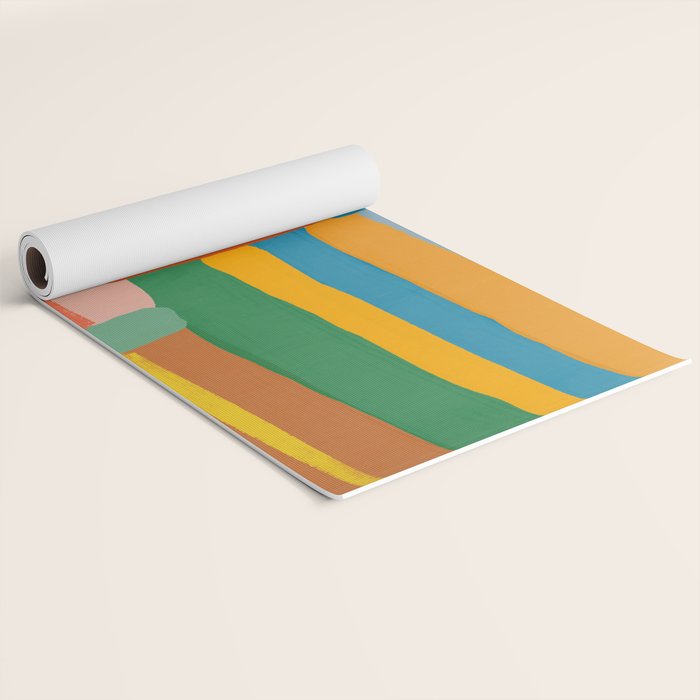 Stripes Yoga Mat Gallery Image 2