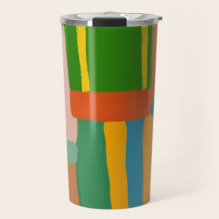Stripes Travel Mug Gallery Image 1
