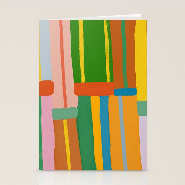 Stripes Stationery Card Gallery Image 2