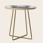 Baby Bear - Black & White Side Table Gallery Image 1