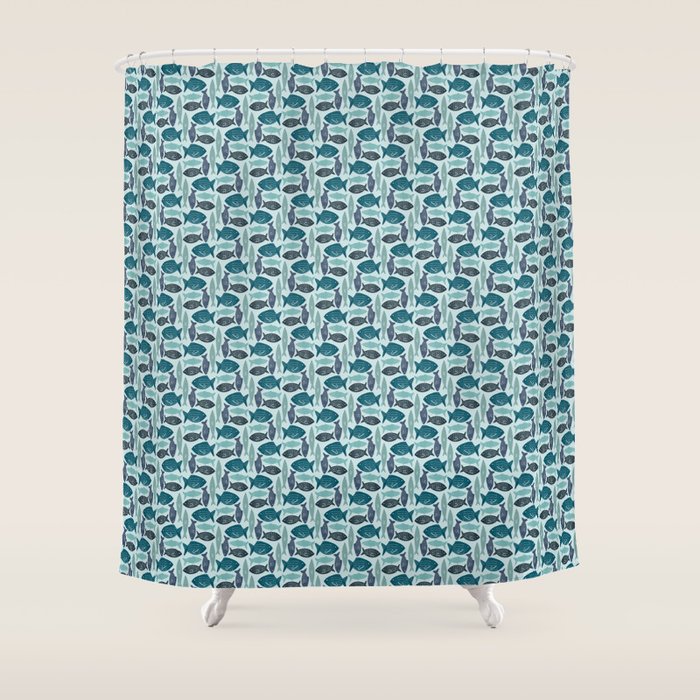 Reef Fish Shower Curtain Gallery Image 1