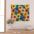 Summer Garden #3 Wall Tapestry Gallery Image 2