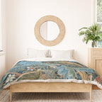 William Morris Woodland Forest Birds Tapestry Duvet Cover Gallery Image 3