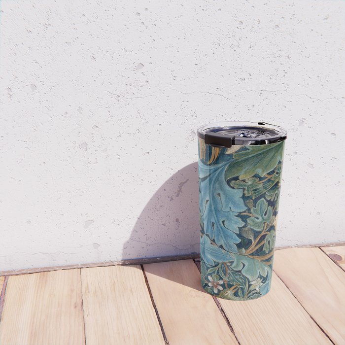 William Morris Woodland Forest Birds Tapestry Travel Mug Gallery Image 4