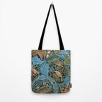 William Morris Woodland Forest Birds Tapestry Tote Bag Gallery Image 2
