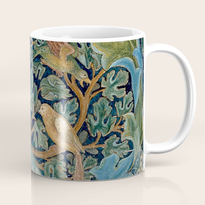 William Morris Woodland Forest Birds Tapestry Coffee Mug Gallery Image 1