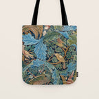 William Morris Woodland Forest Birds Tapestry Tote Bag Gallery Image 1