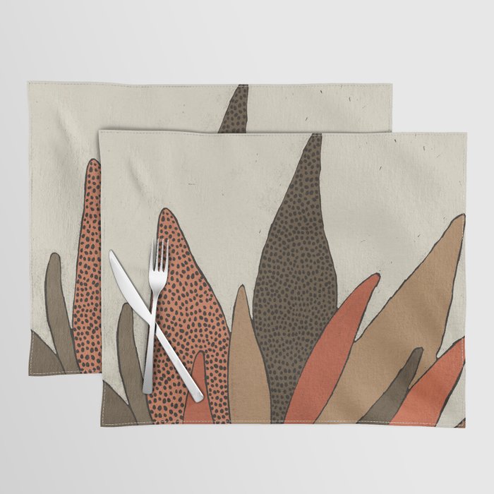 Patterned Plant Placemat Gallery Image 1