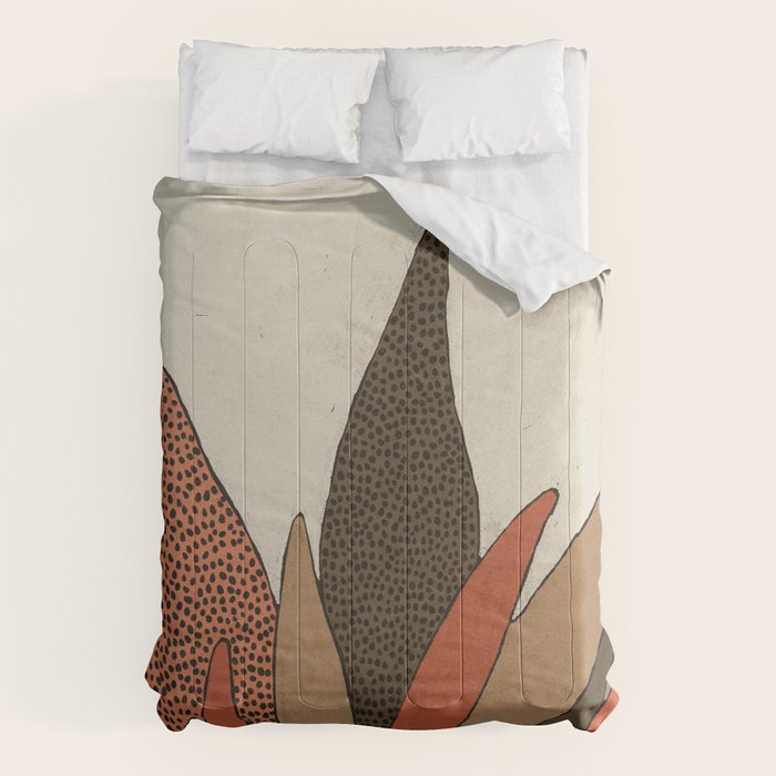 Patterned Plant Comforter Gallery Image 6