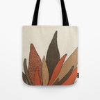 Patterned Plant Tote Bag Gallery Image 1