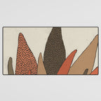 Patterned Plant Desk Mat Gallery Image 3