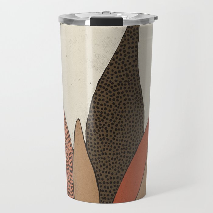Patterned Plant Travel Mug Gallery Image 1