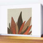 Patterned Plant Wall Mural Gallery Image 2