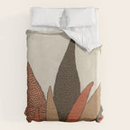 Patterned Plant Duvet Cover Gallery Image 6