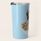 cereal killers blue Travel Mug Gallery Image 3