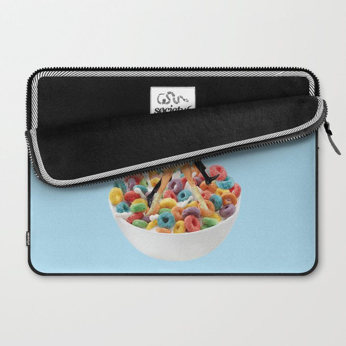 cereal killers blue Laptop Sleeve Gallery Image 2