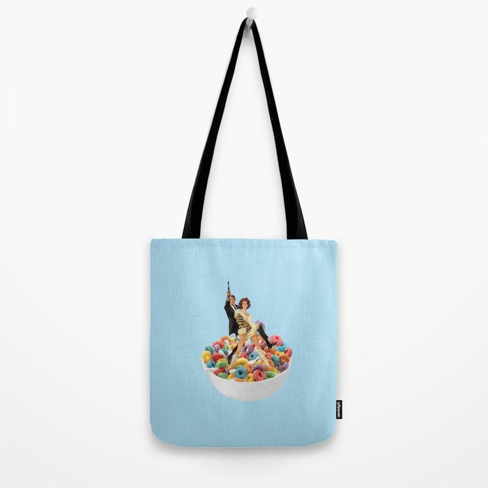 cereal killers blue Tote Bag Gallery Image 2