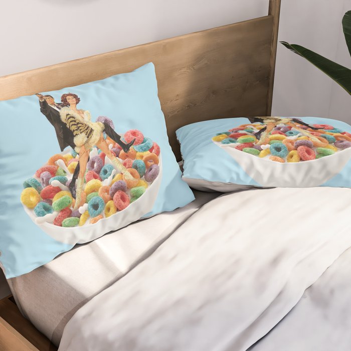 cereal killers blue Pillow Sham Gallery Image 2