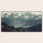Mountain Fog Desk Mat Gallery Image 3