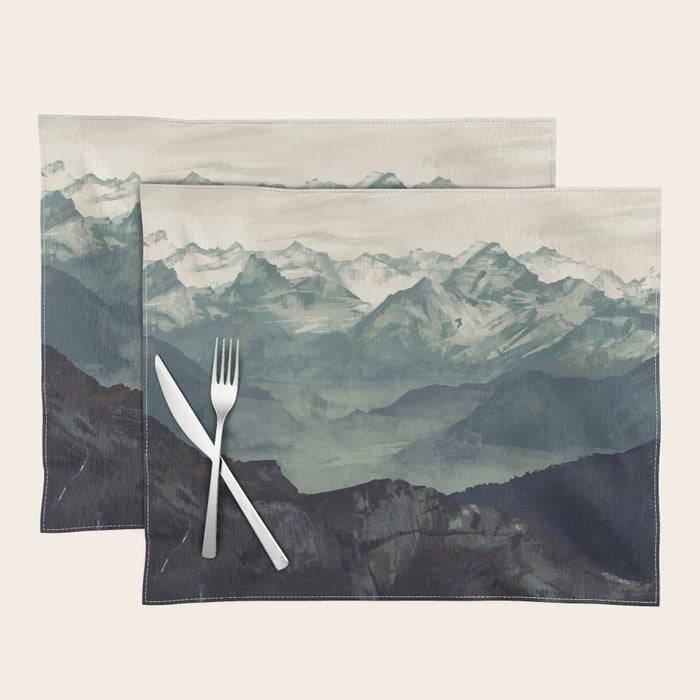 Mountain Fog Placemat Gallery Image 1