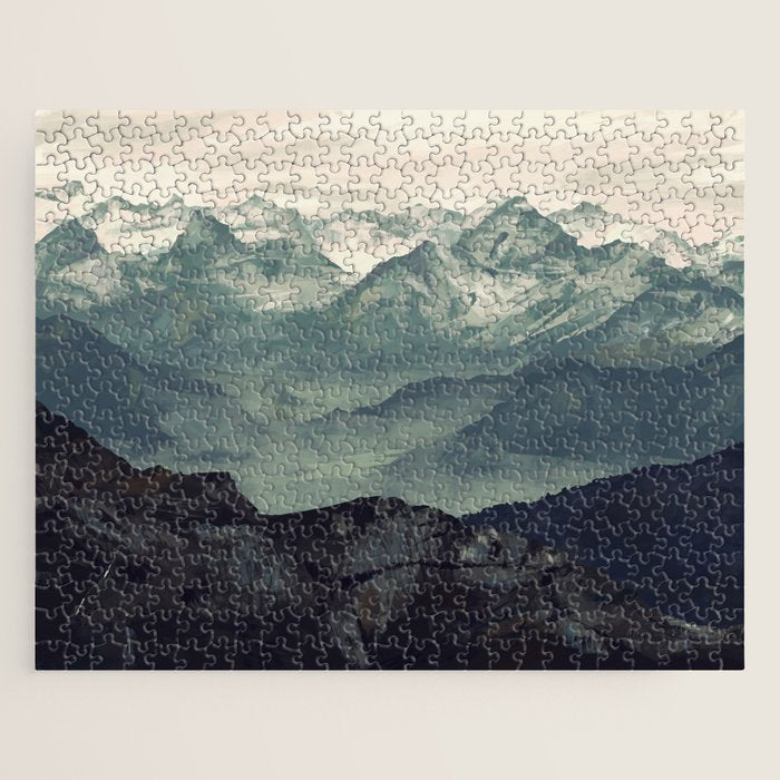 Mountain Fog Jigsaw Puzzle Gallery Image 1