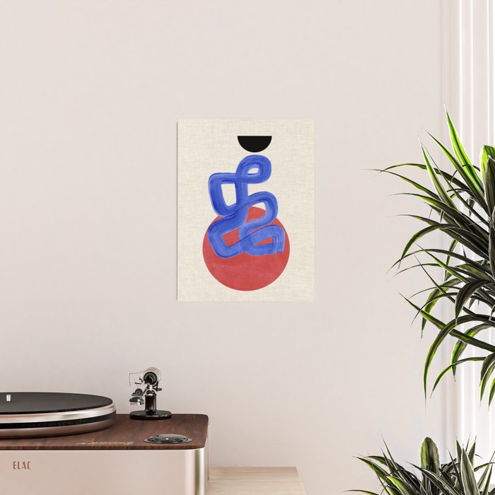 Blue Spiral Eclipse Poster Gallery Image 2